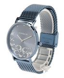 Buy Shop Coach Perry Blue Dial Blue Mesh Bracelet Watch for Women - 14503824 USA Online