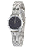 Buy Shop Calvin Klein Minimal Grey Dial Silver Mesh Bracelet Watch for Women - K3M23124 USA Online