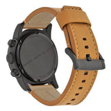 Buy Shop Marc Jacobs Larry Chronograph Black Dial Brown Leather Strap Watch for Men - MBM5053 USA Online