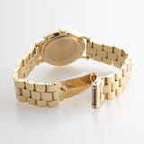 Buy Shop Marc Jacobs Baker Dexter Black Dial Gold Steel Strap Watch for Women - MBM3421 USA Online