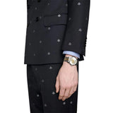 Buy Shop Gucci G Timeless Silver Dial Two Tone Steel Strap Watch For Women - YA1264131 USA Online