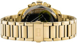 Buy Shop Tommy Hilfiger Iconic Quartz White Dial Gold Steel Strap Watch for Men - 1791538 USA Online