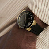 Buy Shop Movado Bold Black Dial Black Rubber Strap Watch for Men - 3600623 USA Online
