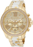 Buy Shop Michael Kors Wren Diamonds Gold Dial Two Tone Steel Strap Watch for Women - MK6157 USA Online