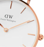 Buy Shop Daniel Wellington Petite Dover Quartz White Dial White NATO Strap Watch For Women - DW001000313 USA Online
