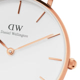 Buy Shop Daniel Wellington Classic Petite St Mawes White Dial Brown Leather Strap Watch For Women - DW00100231 USA Online