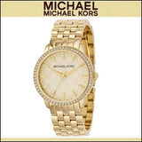 Buy Shop Michael Kors Argyle Glitz Rose Gold Dial Rose Gold Steel Strap Watch For Women - MK3120 USA Online