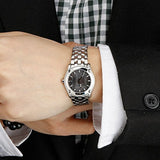 Buy Shop Burberry Herringbone Grey Dial Silver Steel Strap Watch for Women - BU1851 USA Online
