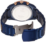 Buy Shop Guess Jolt Analog Blue Dial Blue Steel Strap Watch for Men - W0377G4 USA Online