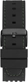 Buy Shop Guess Phoenix Analog Black Dial Black Silicone Strap Watch For Men- GW0499G7 USA Online