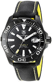 Buy Shop Tag Heuer Aquaracer Black Dial Watch for Men - WAY218A.FC6362 USA Online