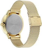 Armani Exchange Cayde Chronograph Black Dial Gold Mesh Strap Watch For Men - AX2715