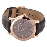 Buy Shop Burberry The City Brown Dial Brown Leather Strap Watch for Men - BU9013 USA Online