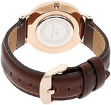 Buy Shop Daniel Wellington Classic Bristol White Dial Brown Leather Strap Watch For Women - DW00100039 USA Online