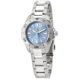 Buy Shop Tag Heuer Aquaracer Professional 200 Quartz Blue Dial Silver Steel Strap Watch for Women - WBP1415.BA0622 USA Online