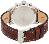 Buy Shop Fossil Pilot Chronograph White Dial Brown Leather Strap Watch for Men - FS5146 USA Online