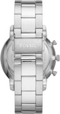 Buy Shop Fossil Neutra Chronograph Blue Dial Silver Steel Strap Watch for Men - FS5792 USA Online