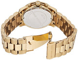 Buy Shop Michael Kors Runway Gold Dial Gold Stainless Steel Strap Watch for Women - MK5055 USA Online