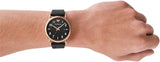 Buy Shop Emporio Armani Luigi Quartz Black Dial Black Rubber Strap Watch For Men - AR11097 USA Online
