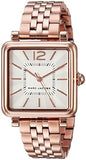 Marc Jacobs Vic White Dial Rose Gold Steel Strap Watch for Women - MJ3514