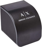 Armani Exchange Drexler Chronograph Black Dial Black Steel Strap Watch For Men - AX2639