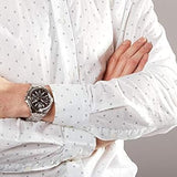 Buy Shop Guess Surge Chronograph Black Dial Silver Steel Strap Watch for Men - W1258G1 USA Online