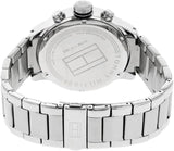 Buy Shop Tommy Hilfiger Cool Sport Multifunction Black Dial Silver Steel Strap Watch for Men - 1791141 USA Online