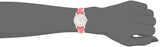 Buy Shop Burberry The City White Dial Haymarket Pink Leather Strap Watch for Women - BU9149 USA Online