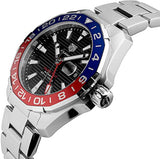 Buy Shop Tag Heuer Aquaracer Pepsi Black Dial Watch for Men - WAY201F.BA0927 USA Online