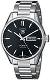 Buy Shop Tag Heuer Carrera Calibre 5 Automatic Black Dial Silver Steel Strap Watch for Men - WAR201A.BA0723 USA Online