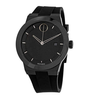 Buy Shop Movado Bold Fusion Black Dial Black Rubber Strap Watch for Men - 3600621 USA Online