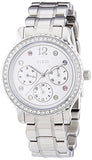 Buy Shop Guess Enchanting Diamonds Silver Dial Silver Steel Strap Watch for Women - W0305L1 USA Online