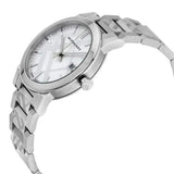 Burberry The City Silver Dial Silver Steel Strap Watch for Men - BU9037