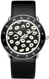 Buy Shop Marc Jacobs Amy Black Dial Black Leather Strap Watch for Women - MBM1163 USA Online