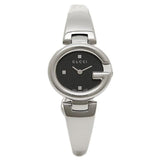 Buy Shop Gucci Guccisima Quartz Black Dial Silver Steel Strap Watch For Women - YA134501 USA Online