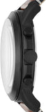 Buy Shop Fossil Grant Chronograph Black Dial Brown Leather Strap Watch for Men - FS5241 USA Online
