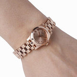 Buy Shop Marc Jacobs Dinky Rose Gold Dial Rose Gold Steel Strap Watch for Women - MBM3200 USA Online