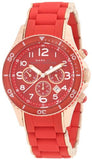 Buy Shop Marc Jacobs Rock Chronograph Red Dial Red Silicone Strap Watch for Women - MBM2577 USA Online