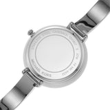 Buy Shop Michael Kors Charley Quartz Crystals Silver Dial Silver Steel Strap Watch For Women - MK4432 USA Online