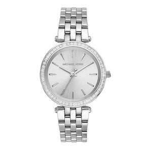 Buy Shop Michael Kors Darci Silver Dial Silver Stainless Steel Strap Watch for Women - MK3364 USA Online