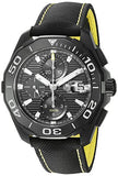 Buy Shop Tag Heuer Aquaracer PVD Black Dial Watch for Men - CAY218A.FC6361 USA Online