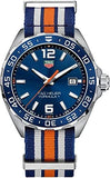 Buy Shop Tag Heuer Formula 1 Quartz Chronograph Blue Dial Two Tone NATO Strap Watch for Men - CAZ1010.FC8196 USA Online
