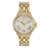 Buy Shop Michael Kors Camile Analog White Dial Gold Steel Strap Watch for Women - MK4801 USA Online