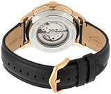 Buy Shop Fossil Townsman Automatic Black Dial Black Leather Strap Watch for Men - ME3170 USA Online