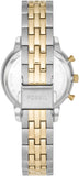 Buy Shop Fossil Neutra Chronograph Mother of Pearl White Dial Two Tone Steel Strap Watch for Women - ES5216 USA Online