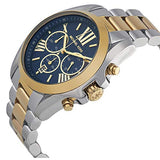 Buy Shop Michael Kors Bradshaw Blue Dial Two Tone Steel Strap Watch for Women - MK5976 USA Online