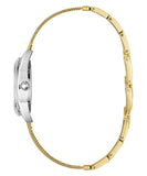 Buy Shop Guess Whisper Silver Dial Gold Mesh Bracelet Watch for Women - W1084L2 USA Online