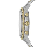 Buy Shop Fossil Dean Chronograph White Dial Silver Steel Strap Watch for Men - FS4795 USA Online