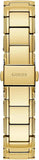 Buy Shop Guess Lily Quartz Gold Dial Gold Steel Strap Watch For Women - GW0528L2 USA Online