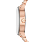 Buy Shop Michael Kors Kinley Rose Gold Dial Rose Gold Steel Strap Watch for Women - MK6210 USA Online